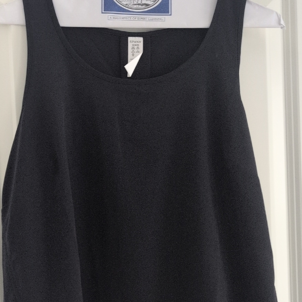 SPANX Black Tank Top Classic Sleeveless Style